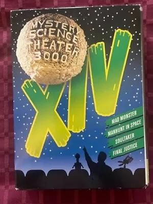 Mystery Science Theater 3000  Volume XIV 14 DVD W/mini Poster -Preowned-Like New • $40