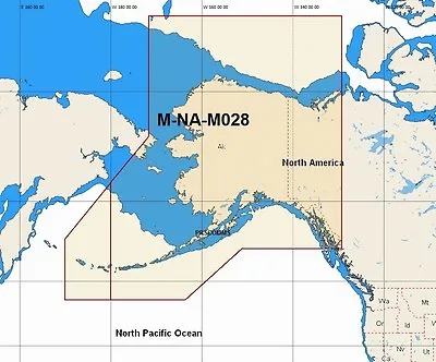 C-Map W49  MAX  M-NA-M028  WIDE AREA ALASKA CHART C-CARD • $289.28