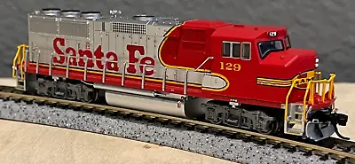 Fox Valley Models FVM 70502 GP60M Santa Fe Warbonnet #129 DCC Ready N-Scale • $236.50