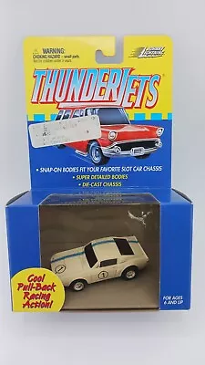 Johnny Lightning Thunder Jet 500 Mustang Fastback Pull Back HO Slot Car Body NEW • $15