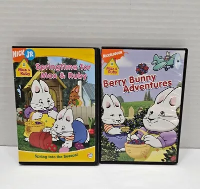 Lot Of 2 Max And Ruby DVD Videos Children Family Max & Ruby Springtime Berry • $16.98