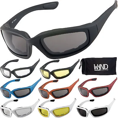 WYND Blocker Motorcycle Riding Glasses & Water Sports Fishing Boating Sunglasses • $29.95