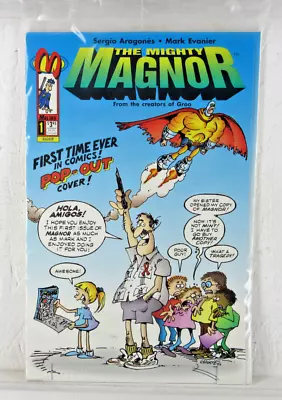 THE MIGHTY MAGNOR #1 * Malibu Comics * Comic Book - 1991 Sealed - Pop-up Cover • $4.46