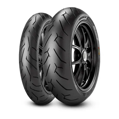 Pirelli Diablo Rosso 2 II 120/70-17 / 190/55-17 Combo Front Rear Motorcycle Tyre • $519.95