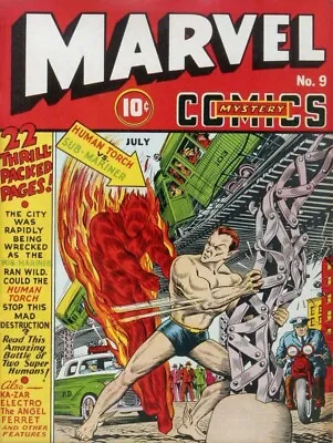 Marvel Mystery Comics #9 NEW METAL SIGN: Human Torch Versus The  Sub-Mariner • $19.88