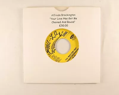 Alfreda Brockington  - Your Love Has Got Me  - Unknown Us Vinyl 7 45 - Vg+/vg+ • £80