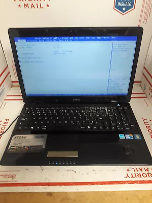 MSI A6200-MS1681 INTEL CORE I5 M430 @ 2.27GHz 4GB RAM  NO HDD/BATT #419 • $39.99