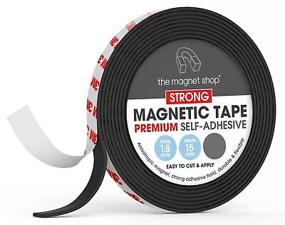 Magnetic Tape Self Adhesive Sticky Magnet Strips - Flexible & Easy To Stick On • £4.95