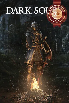 Dark Souls Bonfire Fire Original Video Game Wall Art Print Premium Poster • $7.69