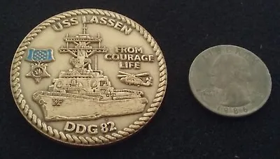 RARE Medal Of Honor Clyde Lassen Navy MoH Naval USN Japan Vietnam Challenge Coin • $35