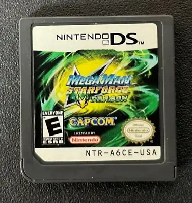 Mega Man Star Force: Dragon (Nintendo DS 2006) Authentic Cartridge Only Rare • $65
