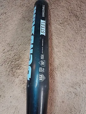 DeMarini White Steel Softball Bat C6 Composite SingleWall 34In  28oz  • $259.99