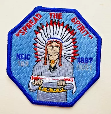 NE 1-C Conference - 1987 Pocket Patch ... Camp Squanto ...  Spread The Spirit  • $20