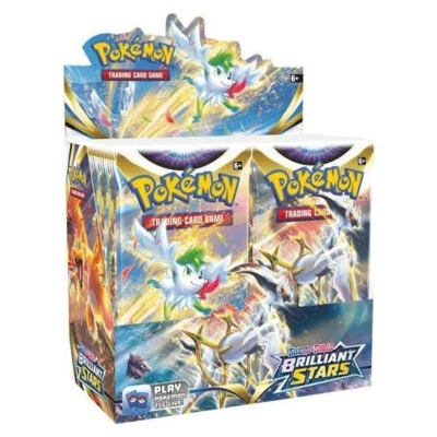 $309.95 • Buy POKEMON TCG Sword & Shield SWSH - BRILLIANT STARS BOOSTER BOX - NEW & SEALED