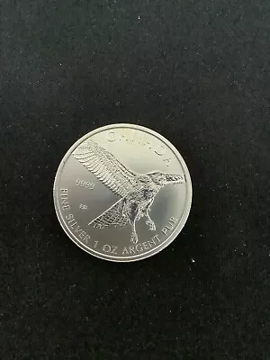 2015 Red Tailed Hawk Birds Of Prey Canada 9999 Fine Silver 1 Oz $5 Coin • £19.99