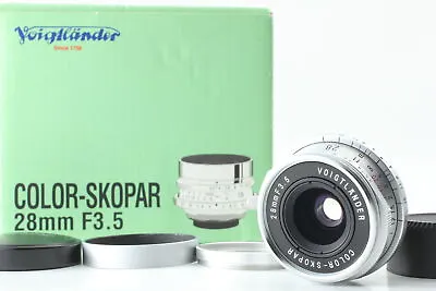 [Almost MINT] Voigtlander Color Skopar 28mm F3.5 For Leica L39 Ltm From JAPAN • $629.99