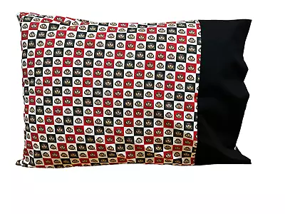 Ohio State University Buckeyes Pillowcase-Collegiate Check Cotton • $15.99