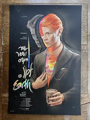 Martin Ansin The Man Who Fell To Earth Foil Variant Print Mondo SDCC David Bowie • £675.59