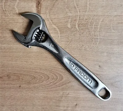 Facom 6  (150mm) Chrome Adjustable Wrench 113A.6C Spanner *NEW* • £14.50