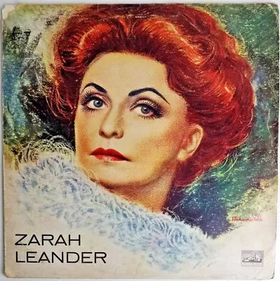 Zarah Leander Svenska Sangfavoriter LP  SELP 1007 • $3.75