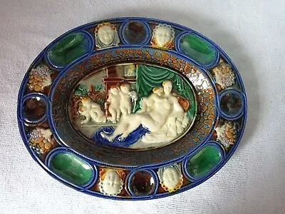 Minton Style Majolica Pottery Dish • £35