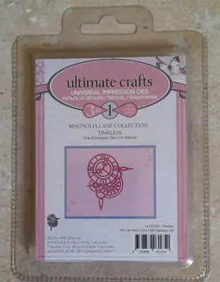 ULITMATE CRAFTS     Timeless    MAGNOLIA LANE COLLECTION  3-in-1  Metal Die • £2.99