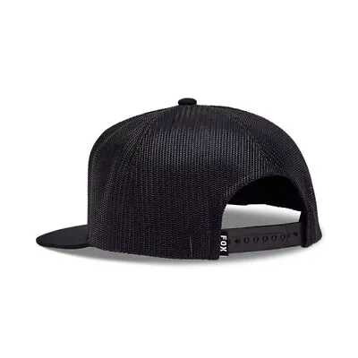 Fox Racing Mens Dispute Black Snapback Hat One Size Black • $30.50