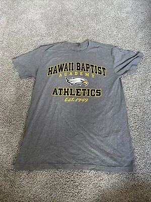 Hawaii Baptist Academy Athletics HBA T-Shirt • $4.50