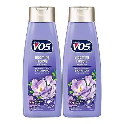 Alberto VO5 Blooming Freesia W/ Aloe Vera Shampoo 12.5 Oz. (370ml) (Pack Of 2) • $15.99