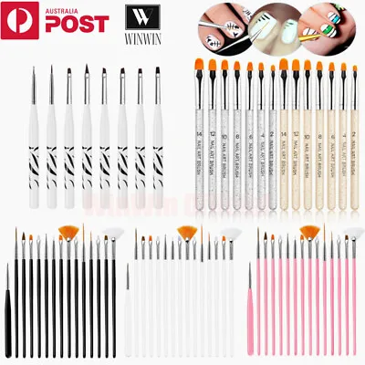 $5.95 • Buy Professional Nail Brush For Manicure Gel Nail Art Brush Painting Drawing Tools 