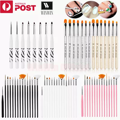 Professional Nail Brush For Manicure Gel Nail Art Brush Painting Drawing Tools  • $5.95