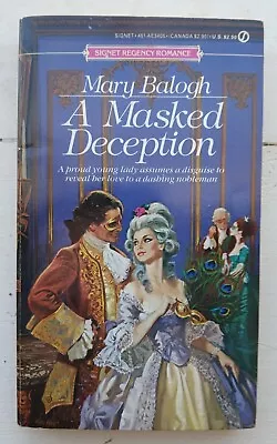 A Masked Deception - Mary Balogh • $3.99