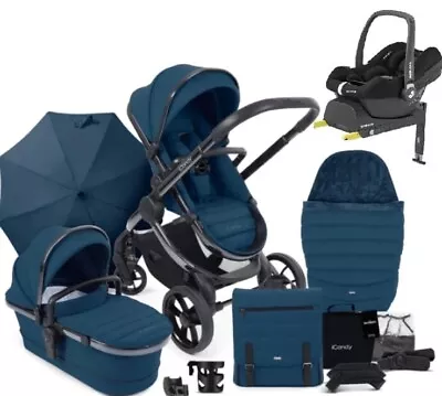 ICandy Peach 7 Travel Bundle - Phantom/Cobalt Boxed Brand New  RRP£1375 • £430