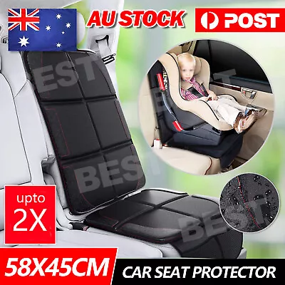 1/2X Large Car Baby Seat Protector Cover Cushion Anti-Slip Waterproof Safety • $15.85