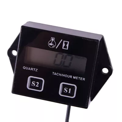 Digital RPM Tach Hour Meter Speedometer Gauge For Motorcycle Dirt Bike • $20.86