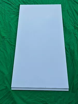 Gallio Kitchen Cabinet Door  White Gloss Slab ALL SIZES  Handleless • £7.20