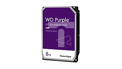 WD Purple WD84PURZ HDD (8 TB 3.5 128 MB 5640 Rpm) /T2AU • $922.88