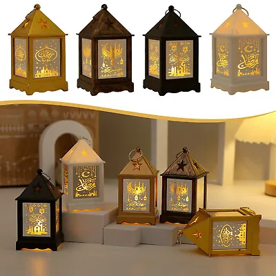 Eid Mubarak LED Lantern Lights Ramadan Decoration Home Islamic Muslim Party Deco • $7.99