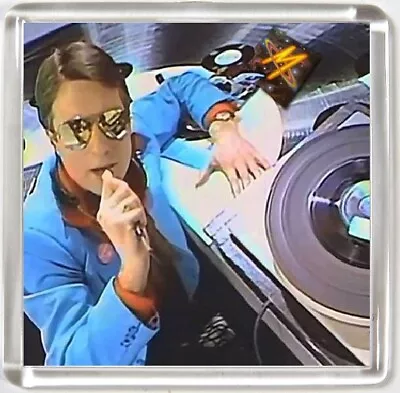£2.82 • Buy M Pop Muzik Robin Scott Retro Square Fridge Magnet