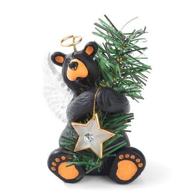 $29.99 • Buy Nature's Crown: Black Bear Christmas Tree Topper By Jeff Fleming Bearfoots