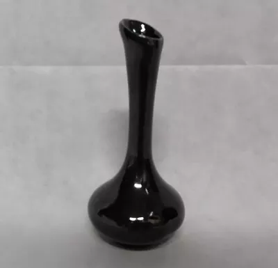 Van Briggle Pottery Bud Vase 7  Black • $24.95