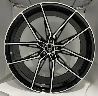 4 HP1 19 Inch STAGGERED Black Rims Fits INFINITI G35 COUPE 2003 • $1199.99