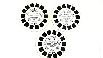 Vintage PETER PAN View-Master Reel 3003 3 Reels Walt Disney • $12.99