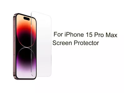 For IPhone 15 Pro Max 6.7  Anti-Scratch Screen Protector Screen Guard Flim • $3.85