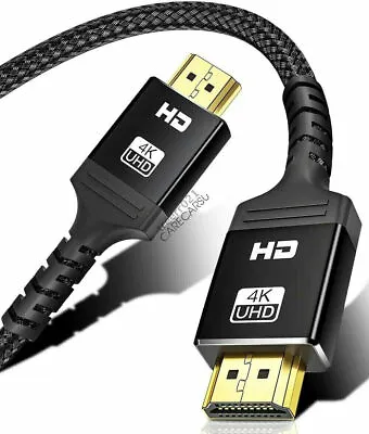 4K@60Hz 18Gbps Ultra High Speed HDMI 2.0 Cable Cord For Apple TV PS5/PS4/PS3 • $7.99