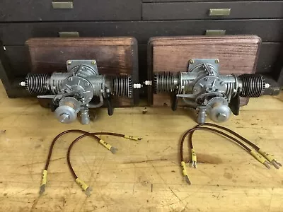 Two 1946 Ok Twin Model Ignition Engines -Serial 60643 And 60644 • $750