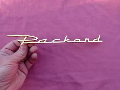 1956 Packard Caribbean Trunk Emblem NOS! 448671 • $99.99