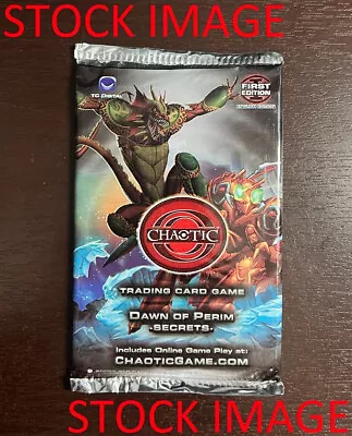 Chaotic DAWN OF PERIM 1st Edition - Factory Sealed 9 Card Booster Pack • $18.99