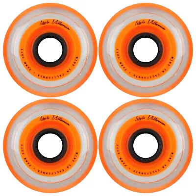 Labeda Millennium Gripper Orange Roller Hockey Inline Wheels 76mm SOFT 4 Pack • $39.96