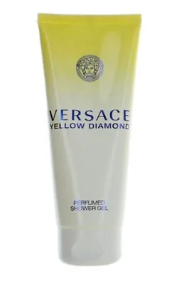 Versace Yellow Diamond Women 3.4 Oz 100 Ml Perfumed Shower Gel New Tube • $25.96